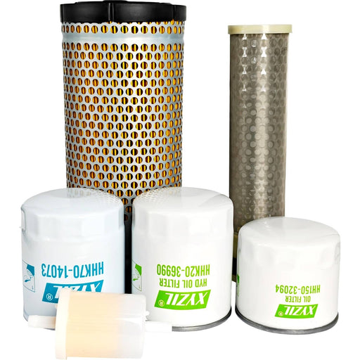 DURAFORCE T027016320 Filter Kit for Kubota HH150-32094 12581-43012 HHK20-36990 HHK70-14073