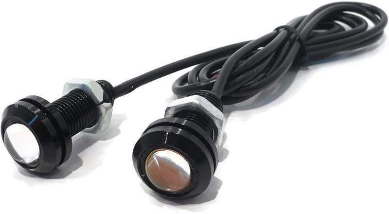 LED Amber Front Turn Signal Lights for Jeep Wrangler CJ XJ ZJ Tube Flat Fenders
