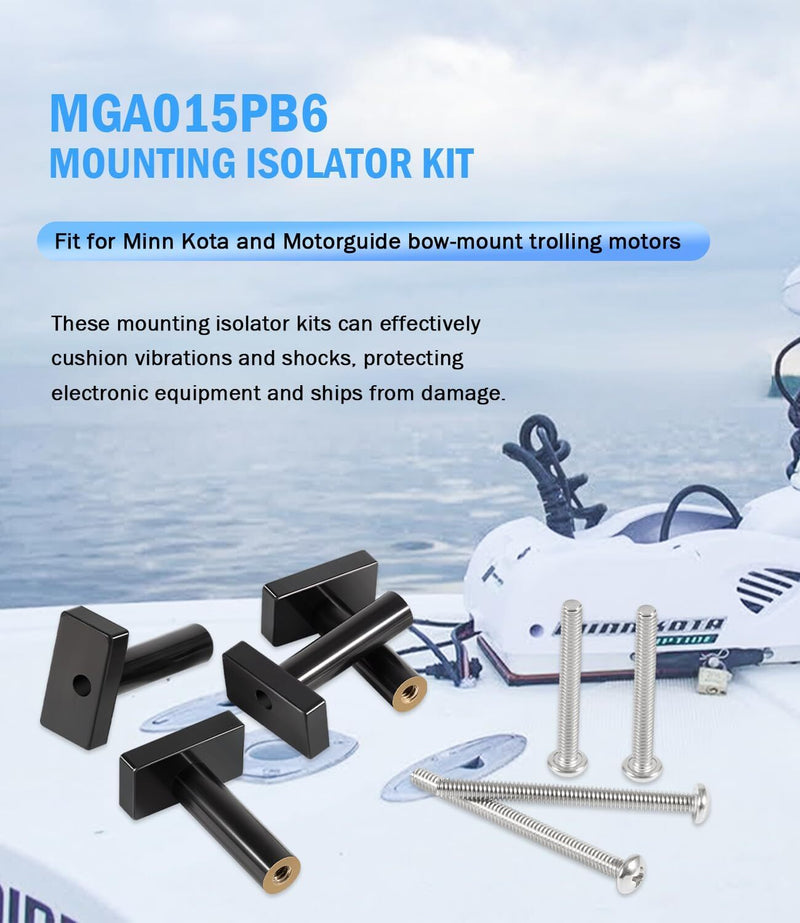 MGA015PB6 Isolator Kit for MinnKota and for Motorguide Bow-Mount Trolling Motor