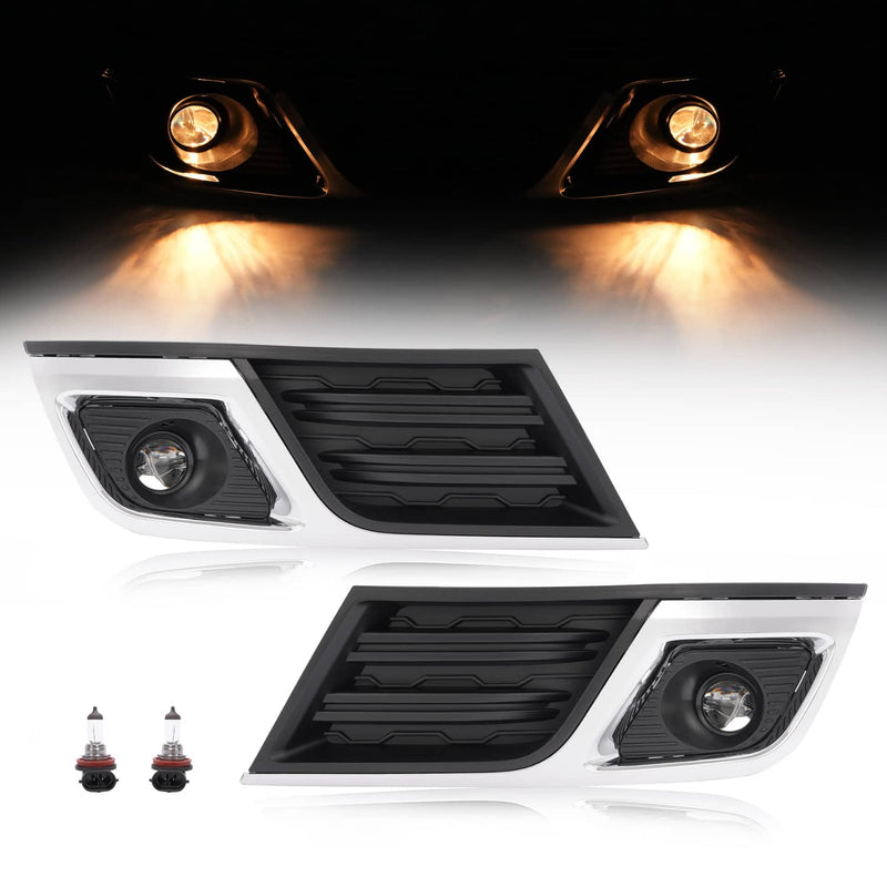 DURAFORCE Driving Fog Lights With Bezels for Chevrolet Traverse 2013-2017 Left Right