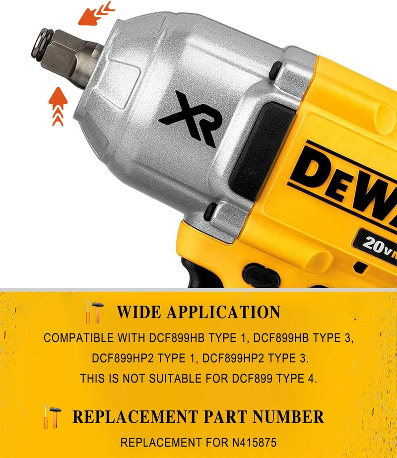 Impact Wrench Anvil Assembly 1/2'' for Dewalt 18V 20V MAX XR DCF899HB