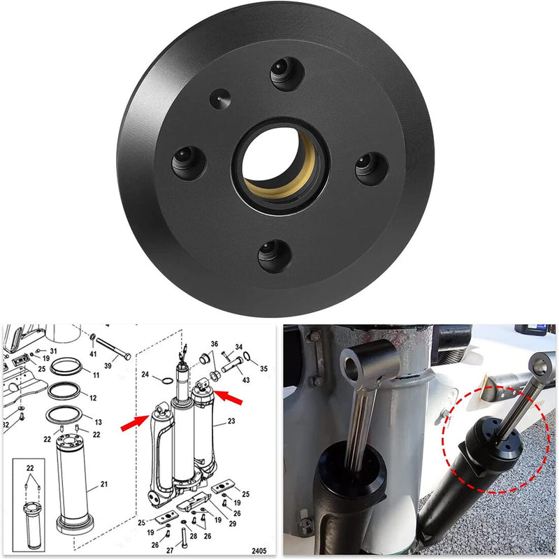 8M0118299 End Cap Seal for Mercury Mariner Verado 896157A01 6-Cylinder 200-450HP