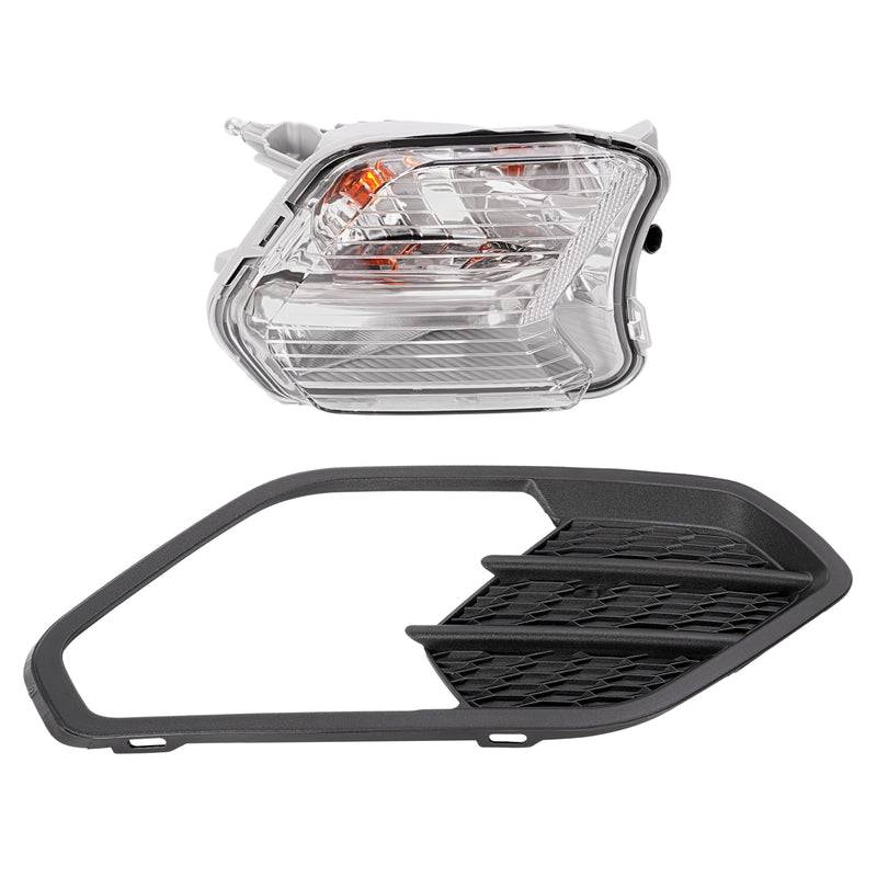 Right Side Fog Light with Black Bezel Cover for Ford Escape Kuga 2017 2018 2019