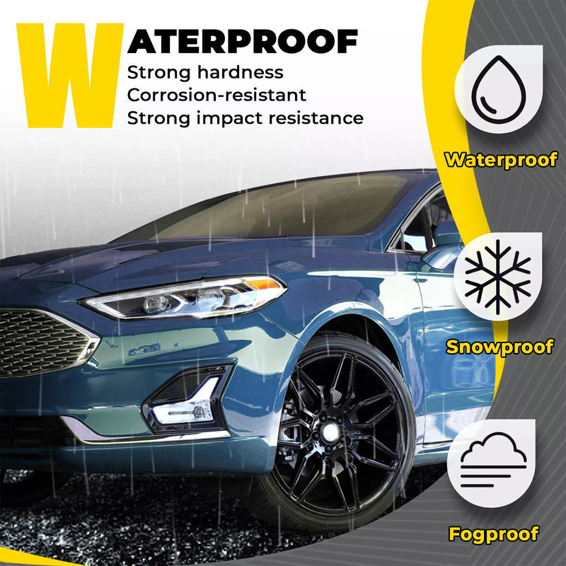 LED Front Driver Left Fog Light Lamp Clear Lens for Ford Fusion 2019-2021