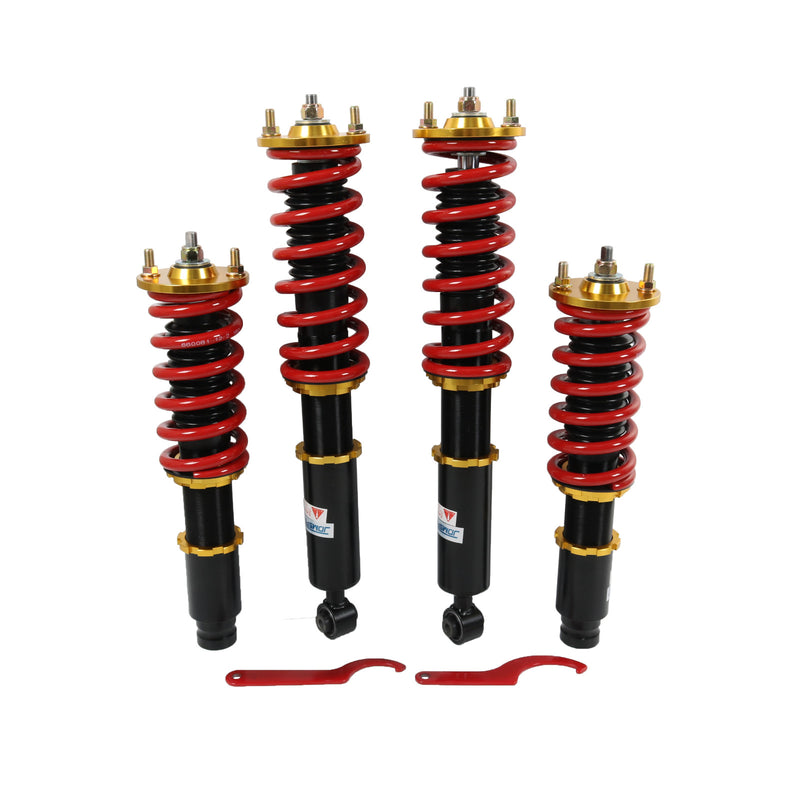 4PCS Coilovers Shocks Spring Kit for Honda CR-V CRV 1996-2001 Adjustable Height