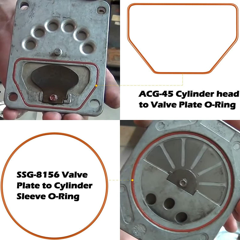 K-0650 Air Compressor Cylinder Sleeve Ring Kit for DeVilbiss for Porter Cable