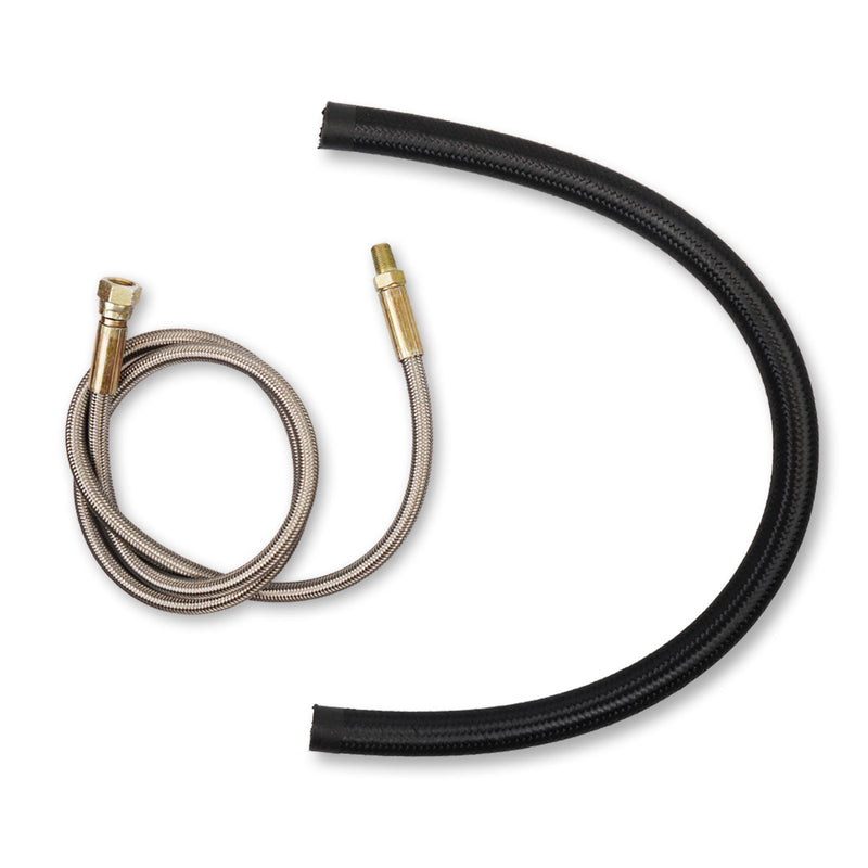 Oil Feed Line 10AN Oil Drain Return Fitting Kit for Turbo T3 T4 T6 GT45