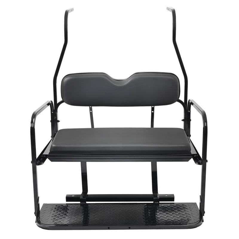 Flip Folding Rear Seat Kit Back Seat for Club Car DS 2000-2013 Golf Cart