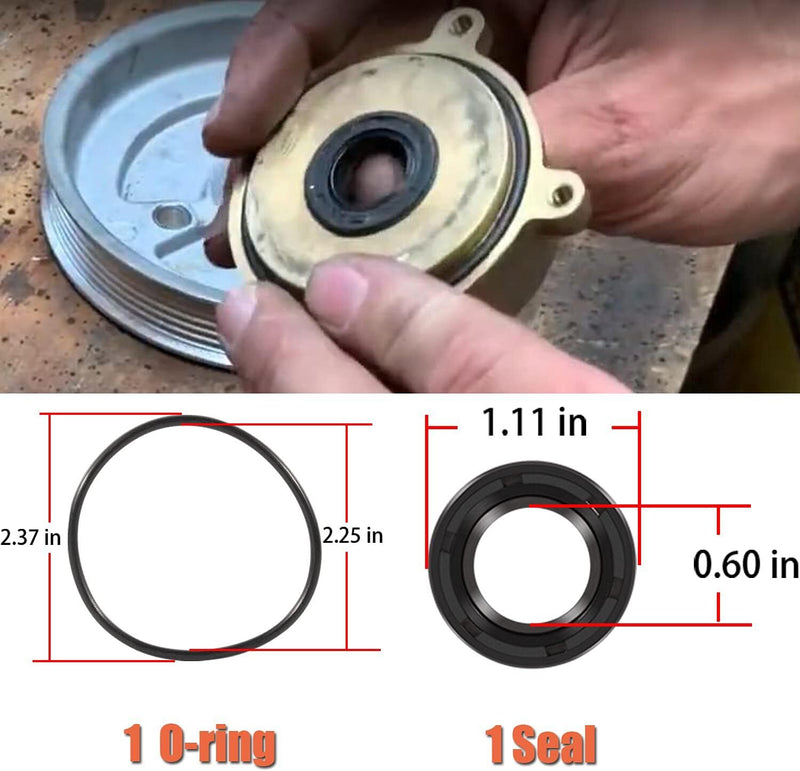 Raw Sea Water Pump Repair Rebuild Kit for Volvo Penta 5.0Gi 5.0GL 5.0GXi 5.0OSi
