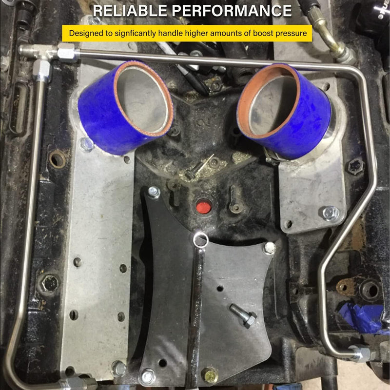 Aluminum Plenum Intake Manifold for Ford 99.5-03 Powerstroke 7.3L Left Right