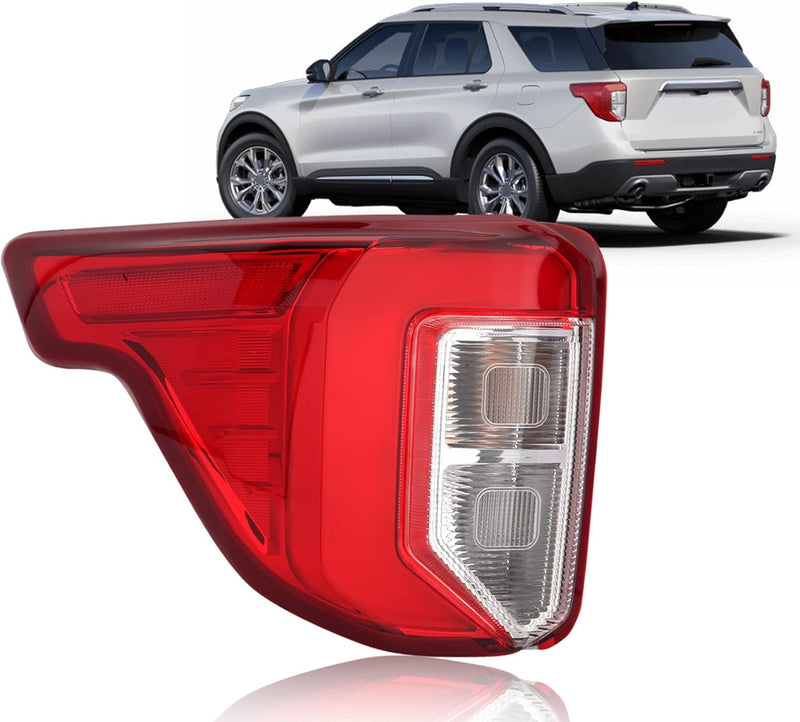 LB5Z13404F Left Side LED Tail Light Rear Lamp for Ford Explorer 2020-2022