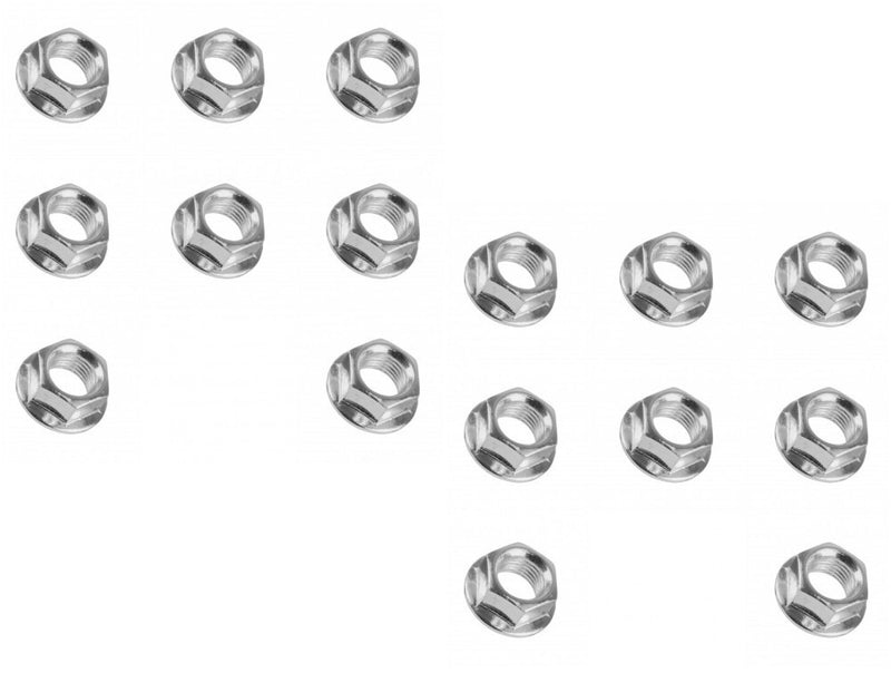 Wheel Nuts 3/8 24 for Polaris 1998 2000 Big Boss 500 2002 Classic 600 700 16Pcs