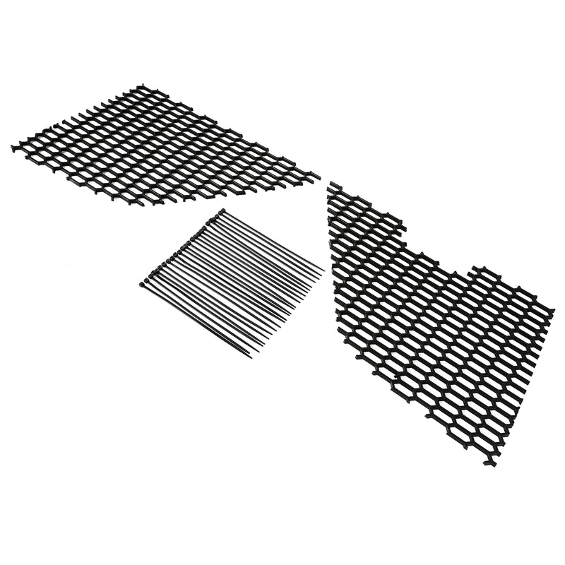 Front Radiator Grill Mesh Guard Insert Covers for Chevy Corvette C8 2020-2024
