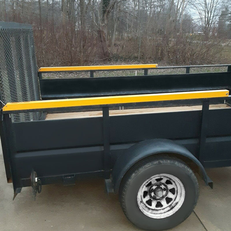 350 lbs Tailgate Utility Trailer Gate Ramp Lift Assist System 2 x 2 x 72 L