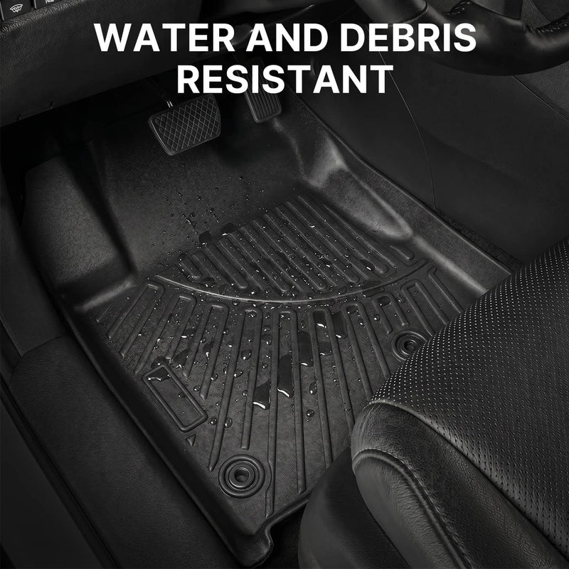 For 2009-2015 Honda Pilot Floor Mats Liner Front 2nd 3rd Row 4 Door Set