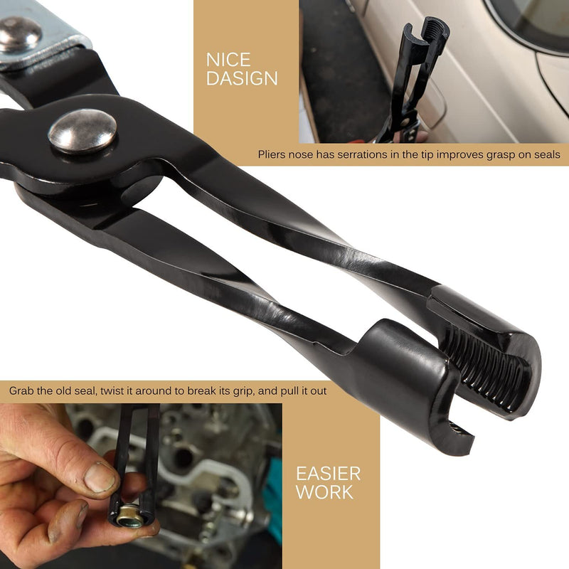 HW0107 Valve Stem Seal Pliers And 19700 Valve Holder Repair Tool Set