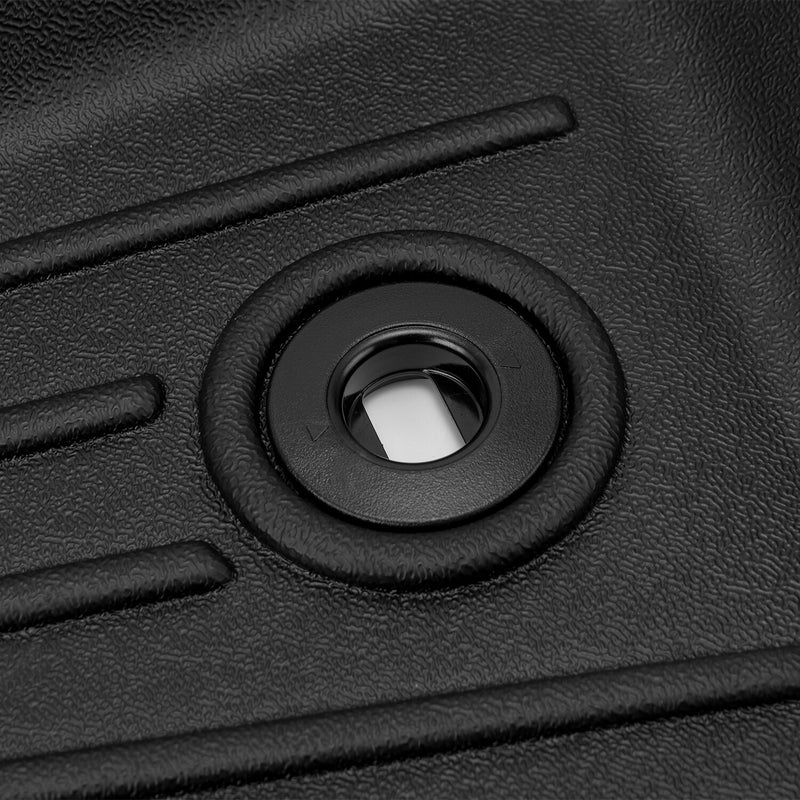 Front Rear Floor Mats Liners for Toyota Tundra Crew Max Cab 2022-2026 TPE Rubber
