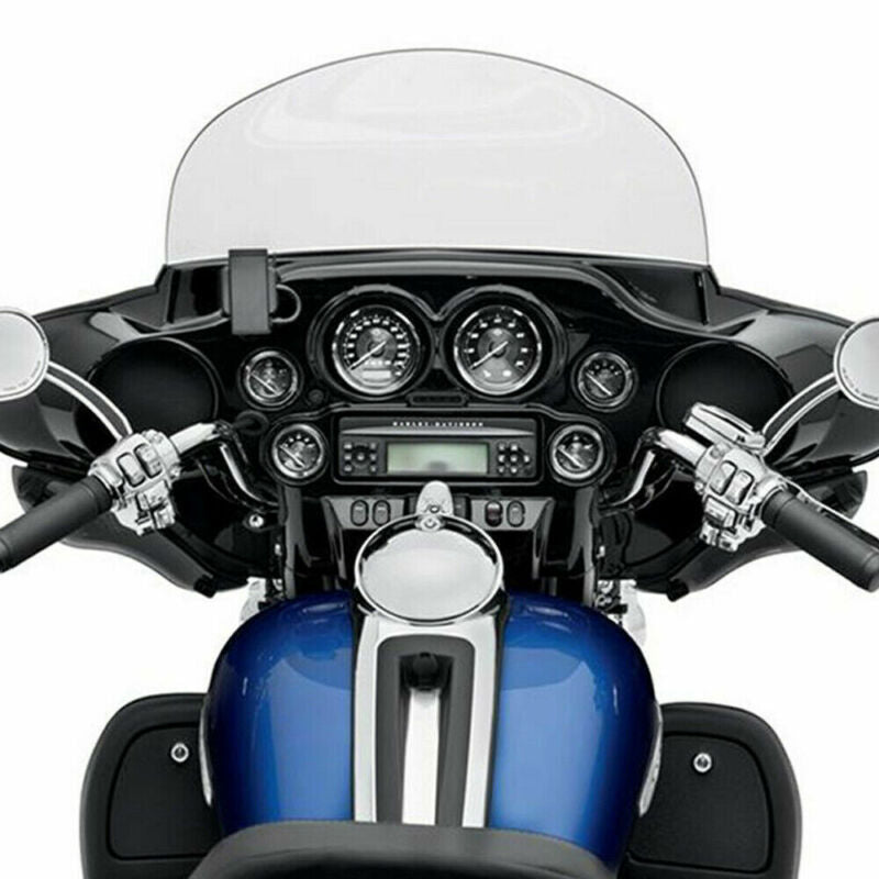 Gloss Black Inner Fairing Switch Cap Kit for Harley Street Electra Glide 96-13