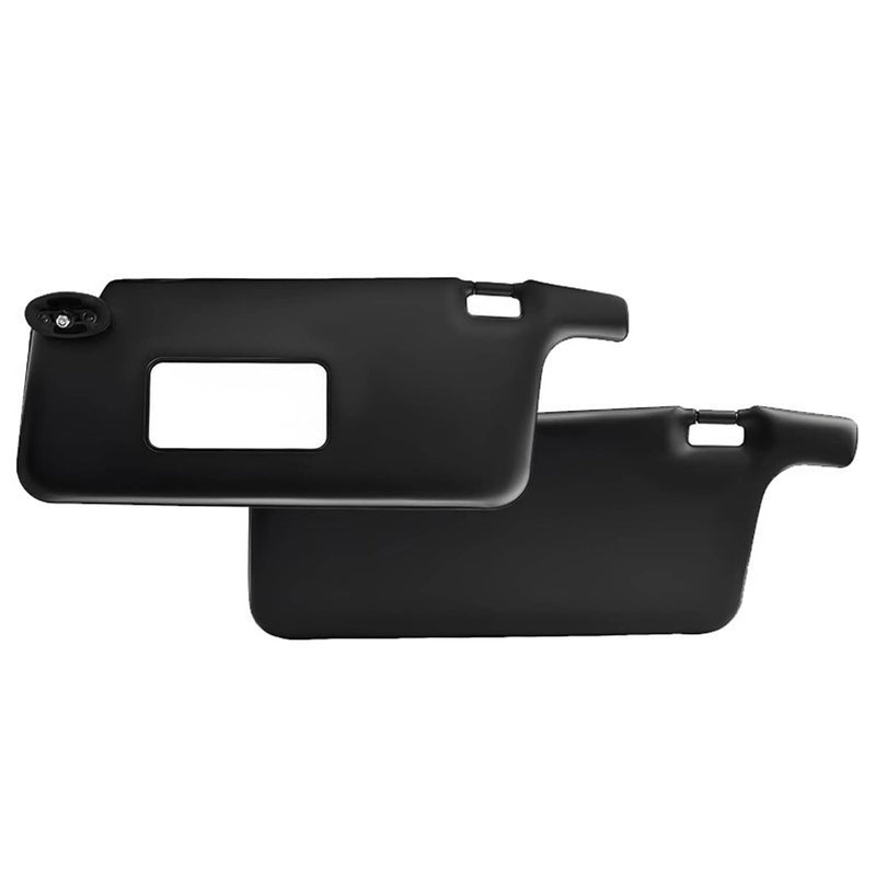 Black Sun Visors Left Driver & Right Passenger Fit for Honda Civic 1996-2001