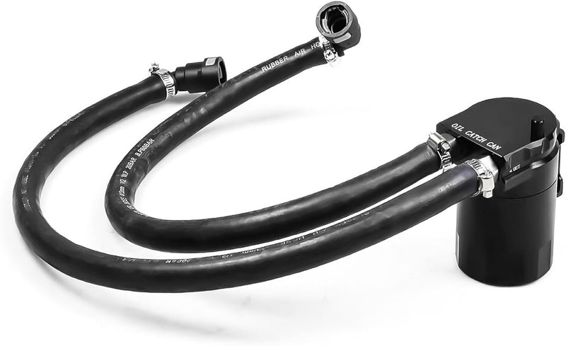Black Oil Catch Can Separator for Ford F150 Raptor 2.7L 3.5L 5.0L