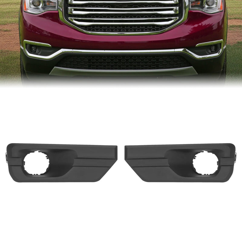Fog Light Bezel Trim Cover for GMC Acadia 2013-2017 Left Right Lower 2PCS