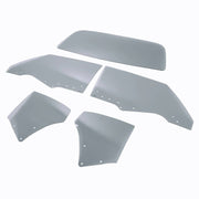 DURAFORCE Quarter Door Glass for Chevelle Malibu 1970-1972 2 Door Hardtop Dark