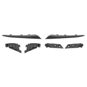DURAFORCE Front Bumper Upper Lower Grille Eyelid Molding Set for Honda Civic 2022-2024