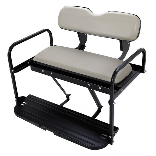 DURAFORCE Golf Cart Rear Flip Seat Kit Back Seat for Yamaha G14 G16 G19 G22