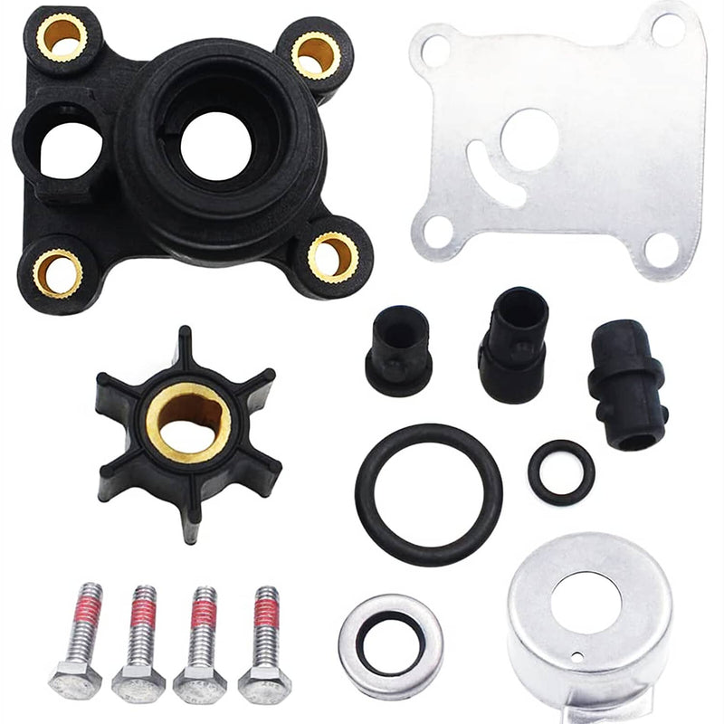 DURAFORCE 394711 Impeller Kit for Evinrude Johnson OMC 9.9 HP 15HP 2 & 4 Stroke 1974-2007