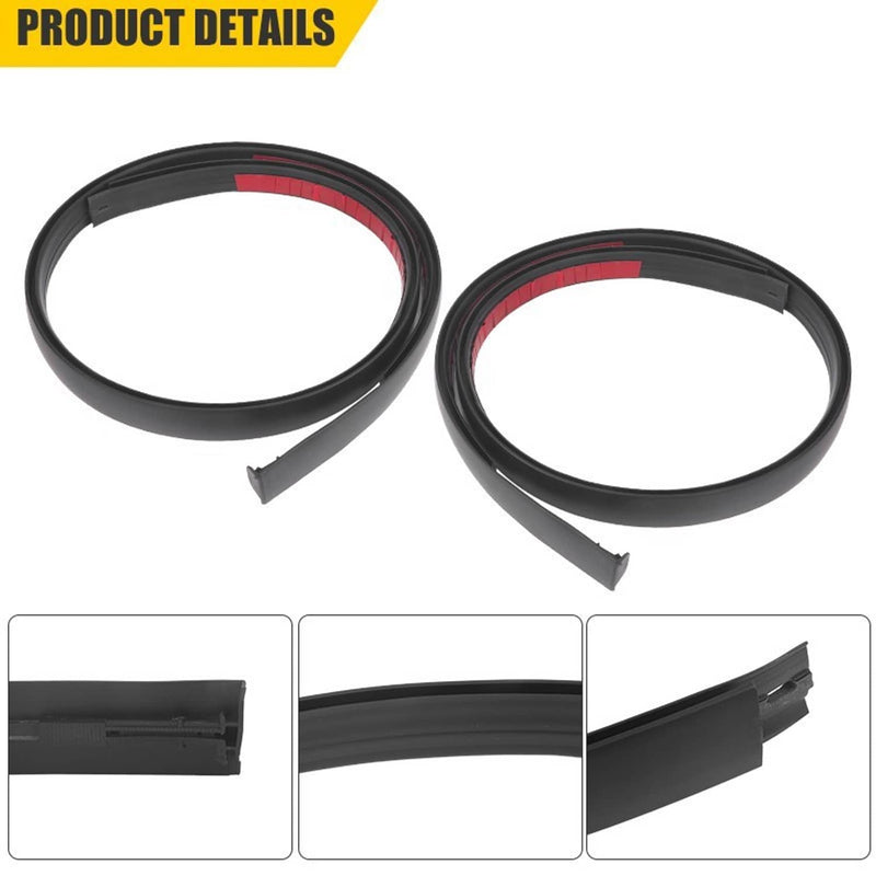 Roof Drip Molding LH RH for Toyota Tacoma Double Cab 2016-2023 7555104081