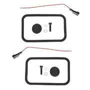 DURAFORCE Manual Door Mirror Set for Chevy/GMC Kodiak Topkick Truck 2003-2009 Heated