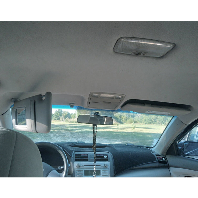 Sun Visor Left & Right Side With Sunroof Gray for Toyota Camry 2007-2011 Pair