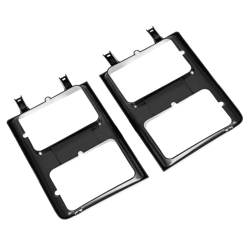 DURAFORCE Headlight Doors Bezels for Chevy GMC C K Series 1985-1987 Driver Passenger RH LH