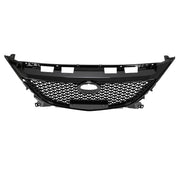 DURAFORCE 15 Honeycomb Upper Grille Bumper Assembly Set for Mazda 3 Axela 2014-2016 Black