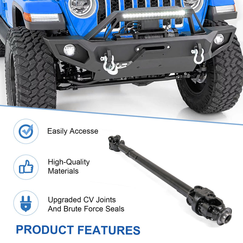 5071.1A Front CV Drive Shaft for Jeep Wrangler JK 4WD 2012-2018