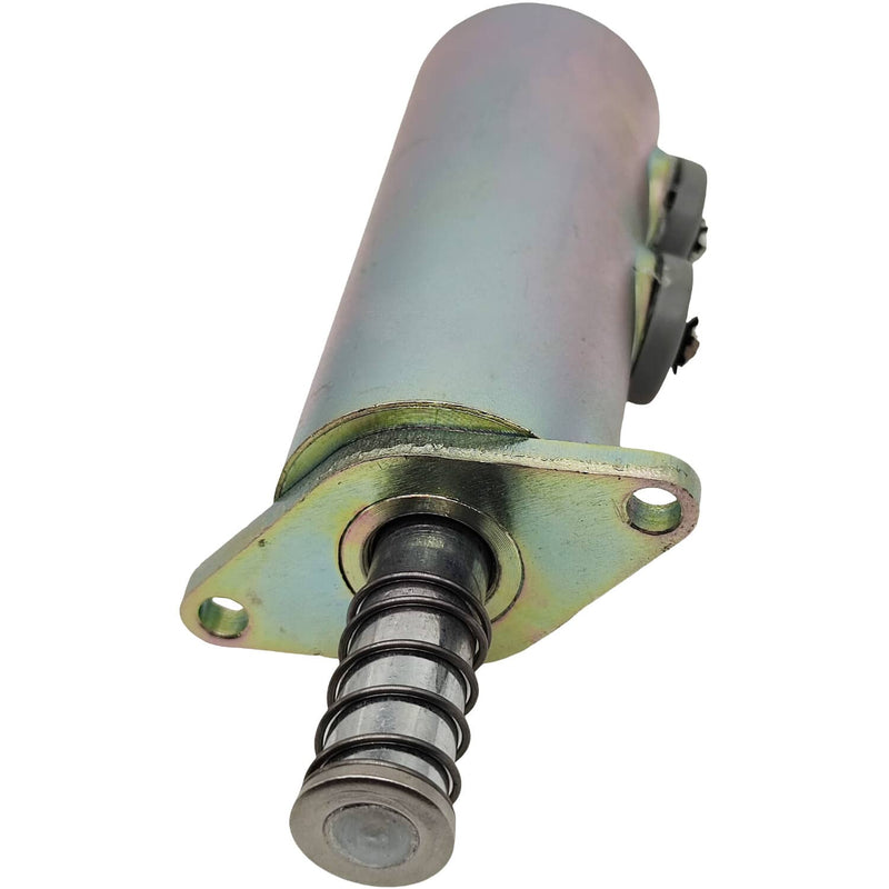 DURAFORCE 6N-9988 6N9988 12V Engine Fuel Shutoff Solenoid for Caterpillar CAT 3208 3412