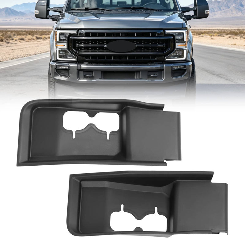 DURAFORCE Tow Hook Cover Bezel Short LH RH for Ford F250 F350 F450 F550 Super Duty 2020-22
