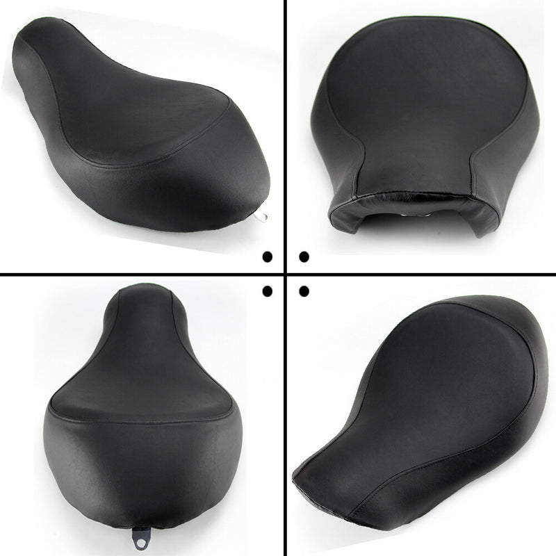 Front Rider Driver Solo Seat for Harley Sportster XL 883 1200 Custom 48 72 04-19
