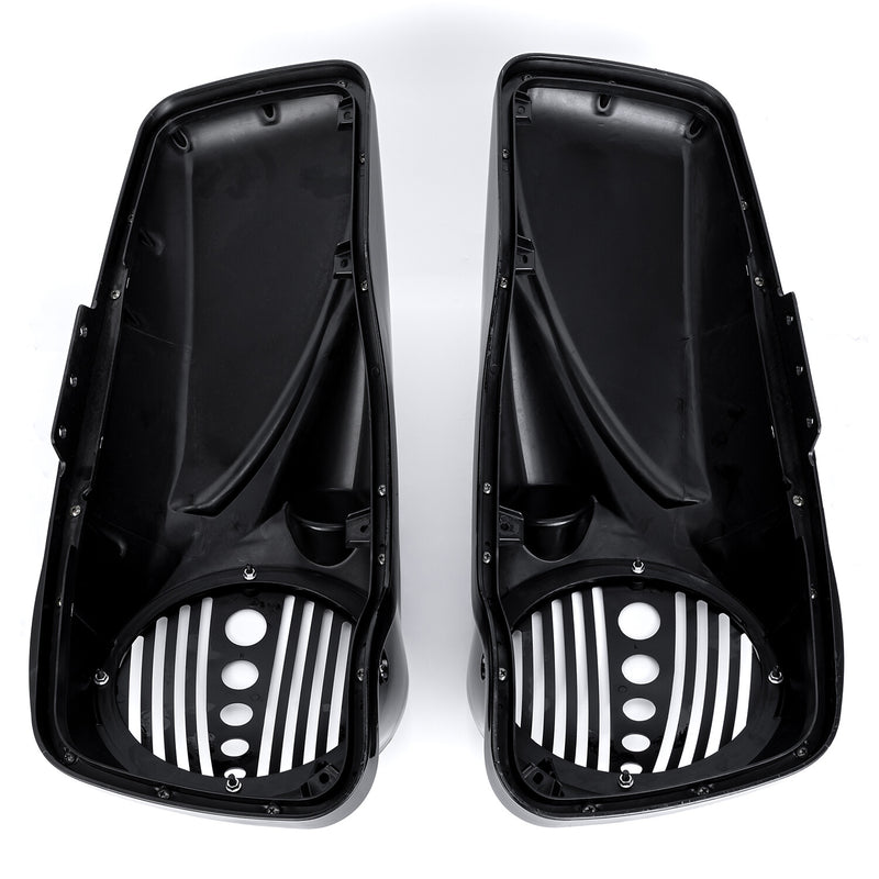 ABS 8" Speaker Lids with Tweeter Port for Harley Touring Models 2014-2023