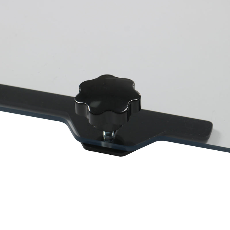 Rear Sliding Windshield Window for 2013-2024 2025 Polaris Ranger XP 1000 Crew