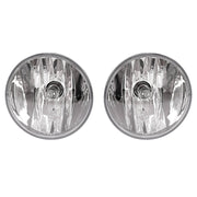 DURAFORCE Clear Fog Light for Chevy Colorado 2021-2022 With Bezel Relay Switch Bulb Pair