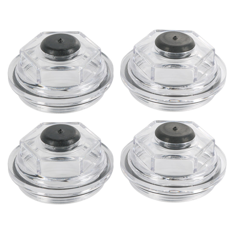 4PCS 8K 2-7/8" Oil Bath Caps Trailer Axle for Dexter 21-35 LCI 8000# Replacement