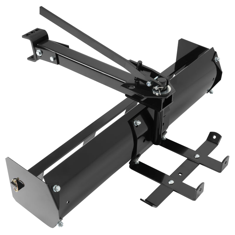 38" Tow Behind Box Scraper Blade for Universal Lawn Tractor Adjustable Grip