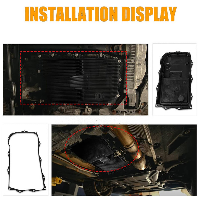 8HP70 Auto Transmission Oil Pan for Ram 1500 Dodge Charger Jeep Grand Cherokee