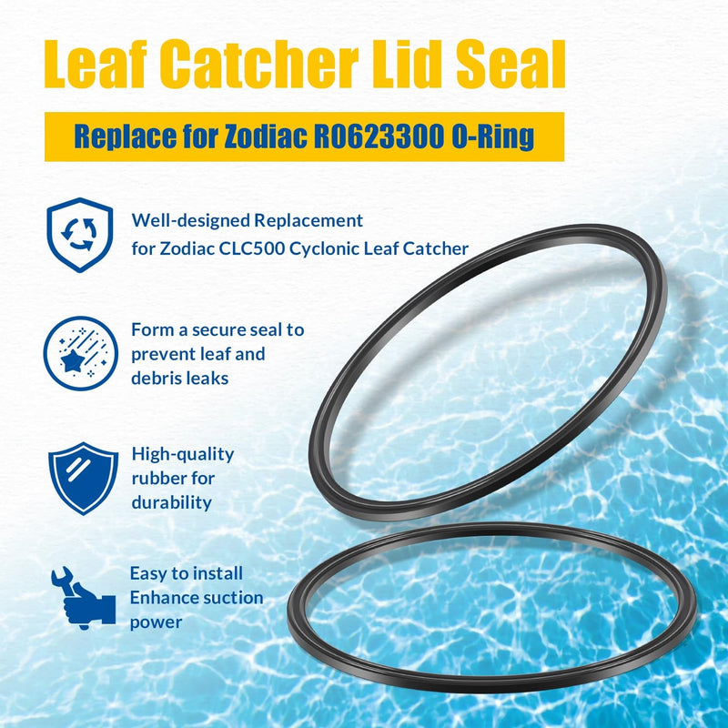 R0623300 O-Ring Seal for Zodiac CLC500 Cyclonic Leaf Catcher 2-Pack