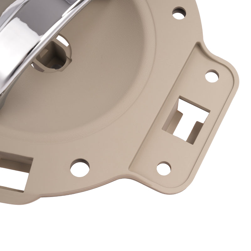 Inside Door Handle Rear Front Left Side for Jeep Commander 06-10 Silvery Tan