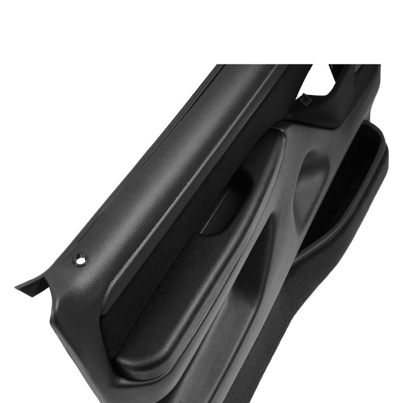 DURAFORCE Inner Door Panels for Ford F150 F250 F350 1992-97 Bronco 1992-96 Black Pair