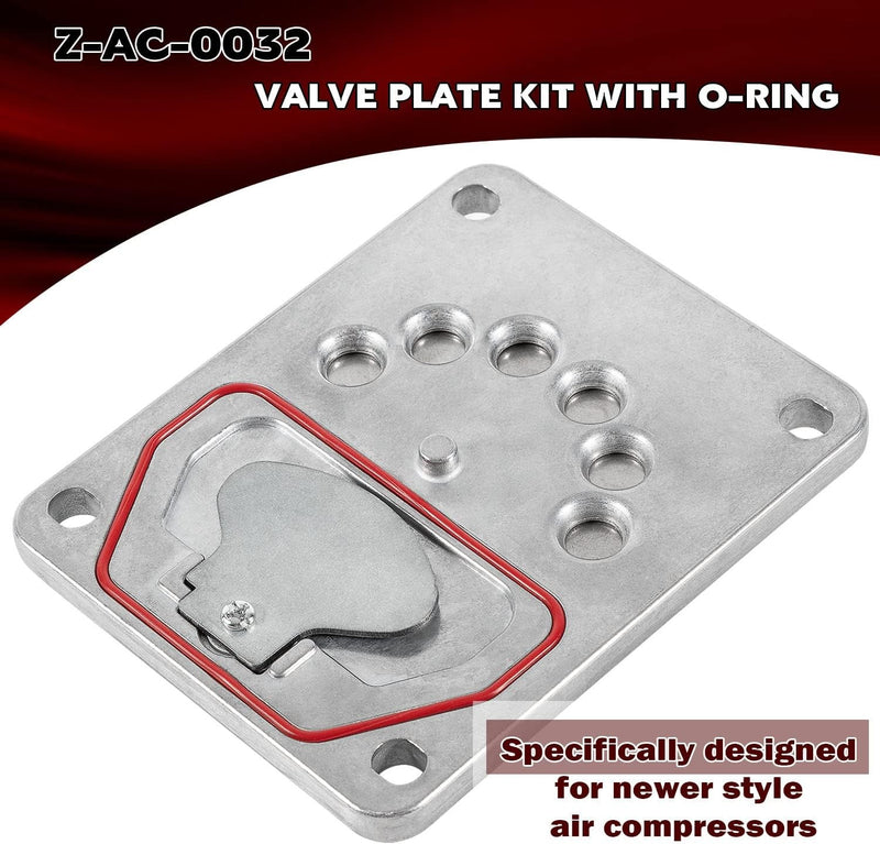 ZAC0032 Valve Plate Kit for Craftsman Dewalt Porter Cable DeVilbiss Black Decker