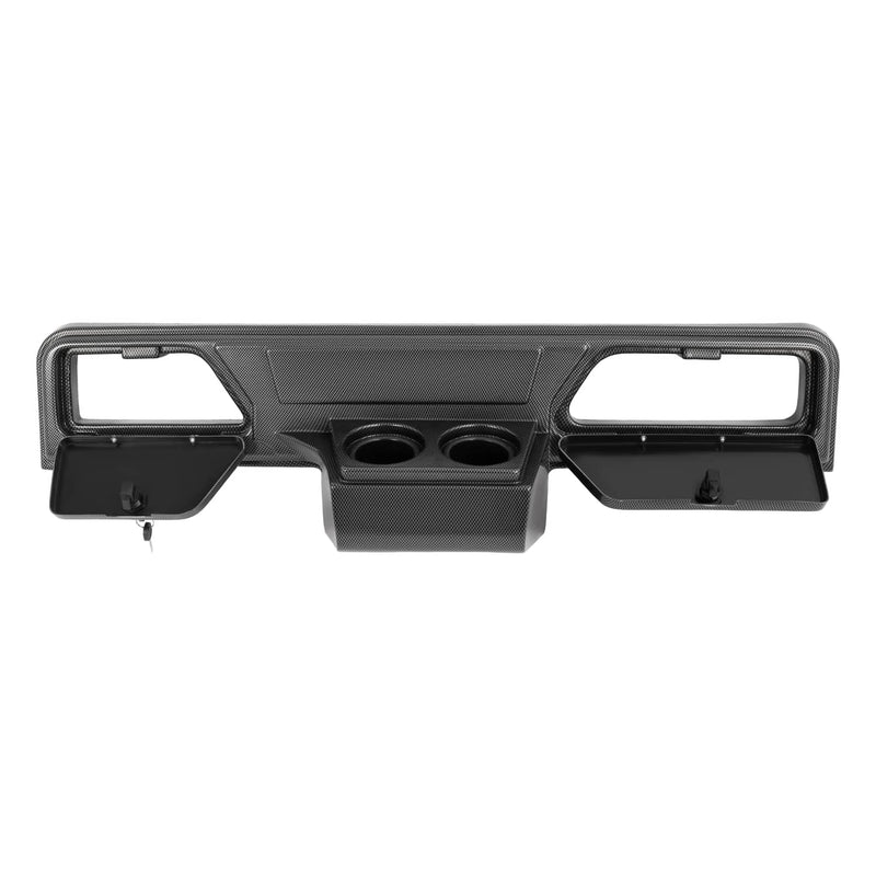 Carbon Fiber Style Dash Cover for EZGO Marathon 1986-1994 Golf Cart