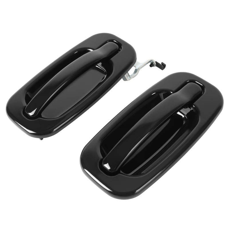 Rear Left Right Outside Door Handles for Silverado Sierra 1500 2500 99-06 2PCS